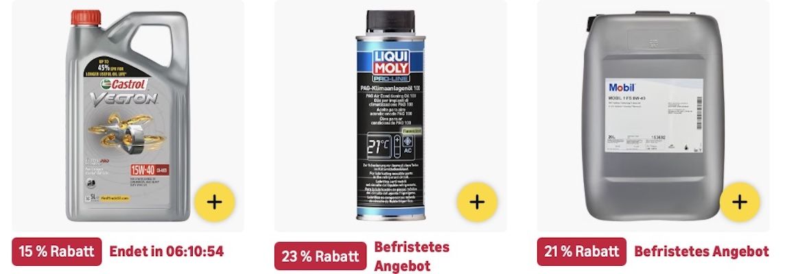 🚗🛢️ Amazon: Castrol & Liqui Moly im Prime Day Sale z.B. 5L Castrol EDGE 0W 30 Motoröl für 40€ (statt 51€)