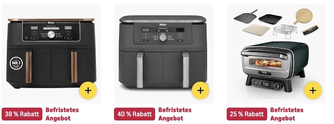 🔝🥷 Amazon: Ninja Produkte im Sale z.B. David Beckham Kaffeemaschine für 600€ (statt 850€)