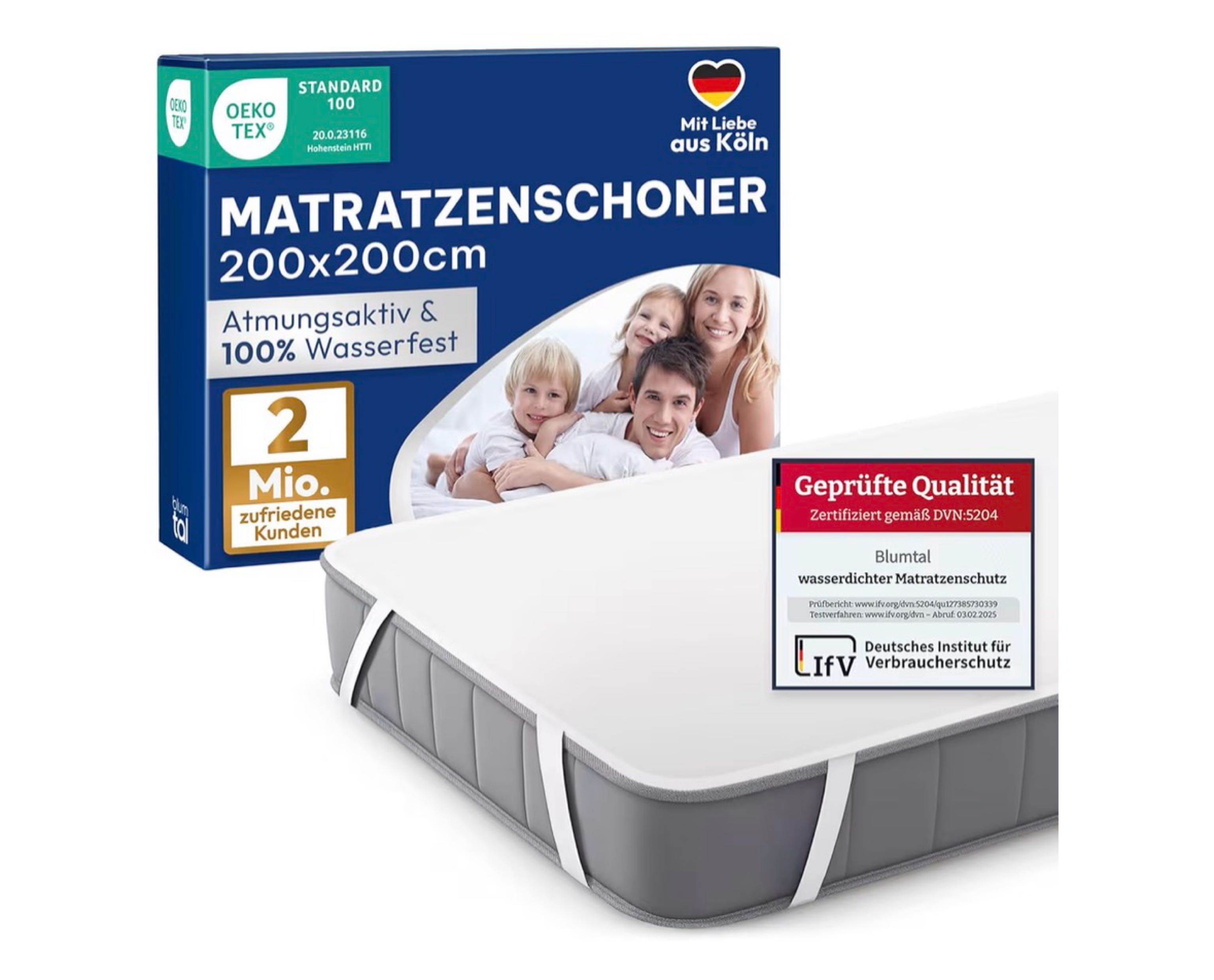 Blumtal Matratzenschoner 200x200cm