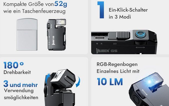 đĄ WUBEN G5 Mini LED Taschenlampe & SchlĂŒsselanhĂ€nger mit 400 Lm fĂŒr 23,98⏠(statt 28âŹ) đĄ WUBEN G5 Mini LED Taschenlampe & SchlĂŒsselanhĂ€nger mit 400 Lm fĂŒr 23,98⏠(statt 28âŹ)