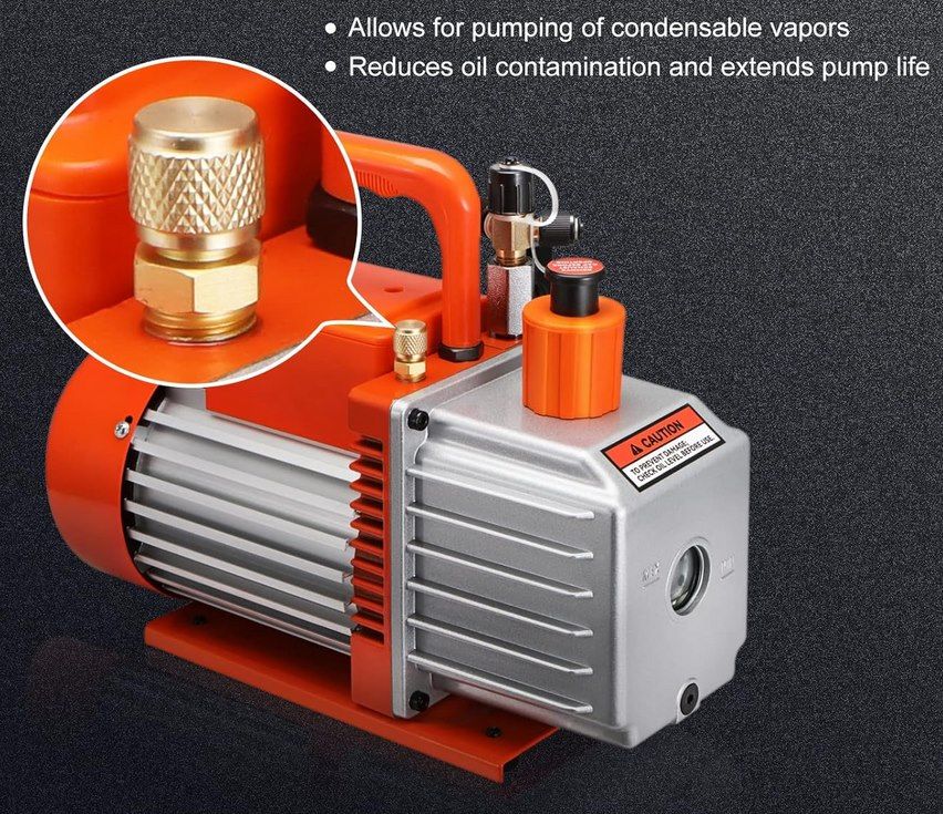 VEVOR VP245 2 stufige Drehschieber Vakuumpumpe für 103,41€ (statt 136€)