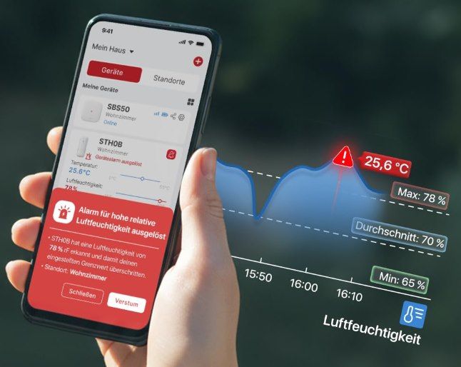 🌡️ X Sense WLAN Hygrometer mit 4 Sensoren & App Anbindung für 51,67€ (statt 80€)