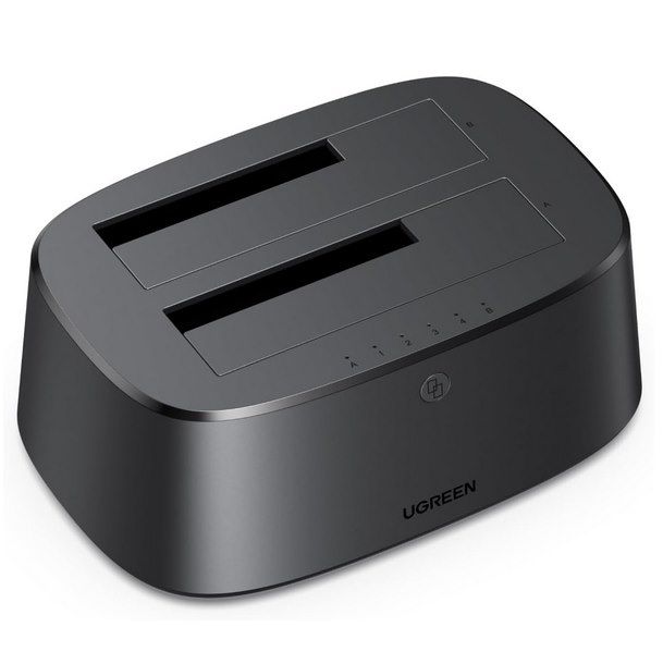 💾 UGREEN USB 3.0 Docking Station für 2,5“/3,5“ SATA HDD & SSD für 25,49€ (statt 30€)