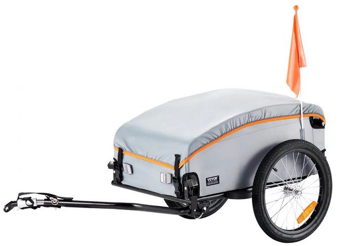 🚲 VEVOR Fahrrad Lastenanhänger bis 45kg für 79,99€ (statt 89€)