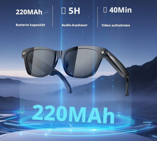 🕶️ Blackview BV100 Smarte AI Brille mit Kamera für 38,99€ (statt 73€)