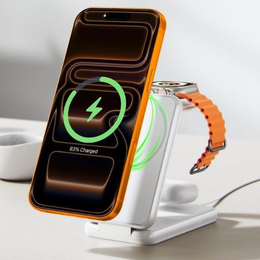 🧲 VANKY faltbare Wireless Ladestation für iPhone, Apple Watch & AirPod für 12,99€ (statt 30€)