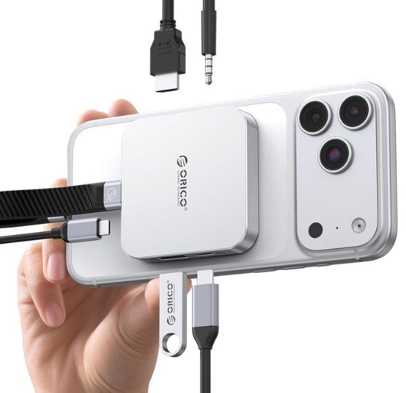 💾 ORICO Magnetischer USB C Docking Station M.2 NVMe SSD-Gehäuse für 27,59€ (statt 46€)