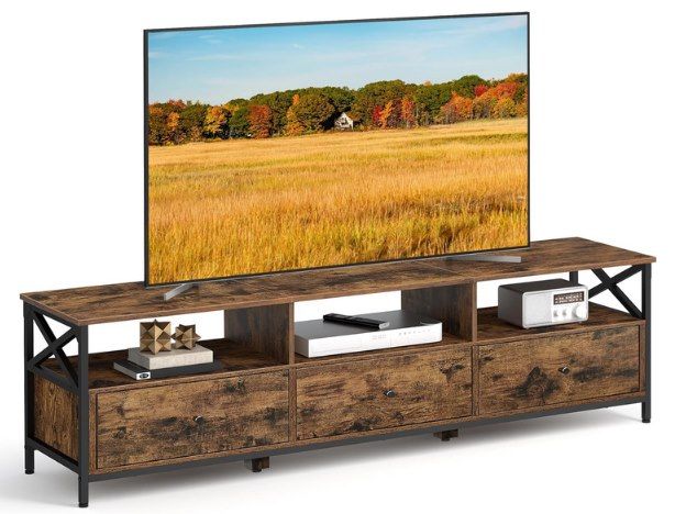 📺 VASAGLE Lowboard mit 3 Schubladen & Fächern für 79,99€ (statt 100€)