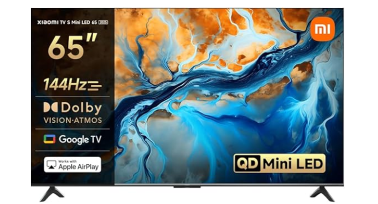 📺 XIAOMI TV S mini 2025 -65Zoll QLED UHD TV 144Hz für 633€ (statt 907€) 📺 XIAOMI TV S mini 2025 65Zoll QLED UHD TV 144Hz für 633€ (statt 907€)