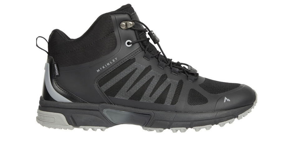 🥾 McKinley Kansas Mid AQB schwarze Herren Outdoorschuhe für 24,98€ (statt 72€) 🥾 McKinley Kansas Mid AQB schwarze Herren Outdoorschuhe für 24,98€ (statt 72€)