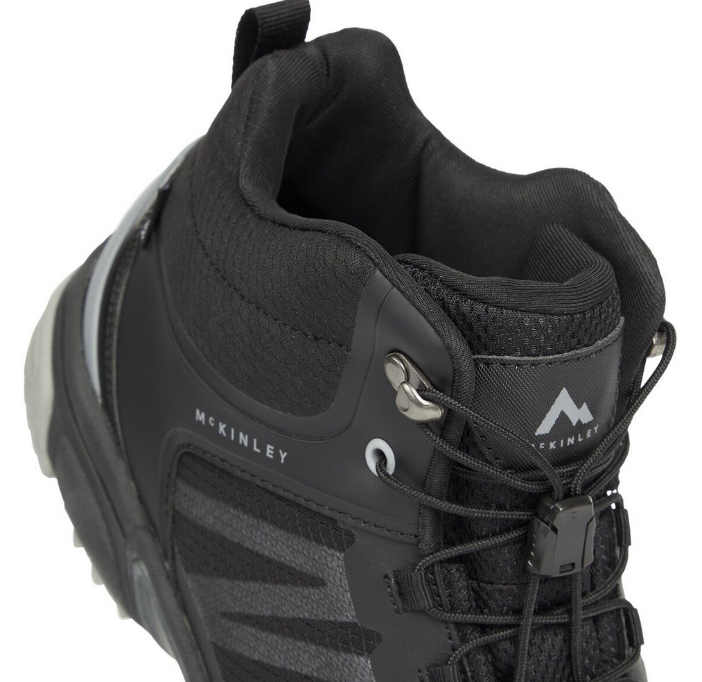 🥾 McKinley Kansas Mid AQB schwarze Herren Outdoorschuhe für 24,98€ (statt 72€)