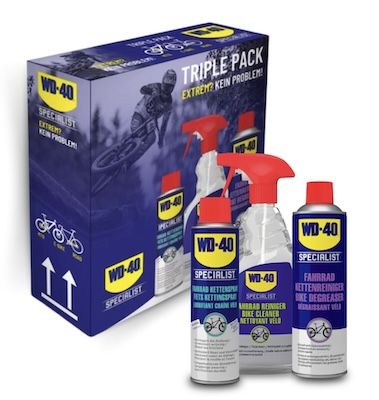 💨 WD-40 Specialist Fahrrad Pflegeset ab 19,99€ (statt 28€)