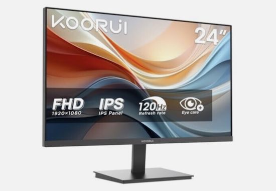 🖥️ Koorui E2411H - 24 Zoll IPS Monitor mit 120 Hz ab 56,99€ (statt 95€) 🖥️ Koorui E2411H 24 Zoll IPS Monitor mit 120 Hz ab 56,99€ (statt 95€)