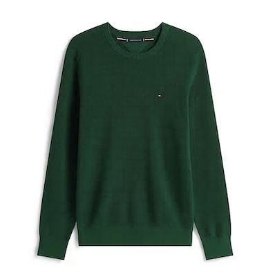 👨‍🦰 Tommy Hilfiger Herren Pullover Essential Cotton mit Rundhals für 48€ (statt 65€)