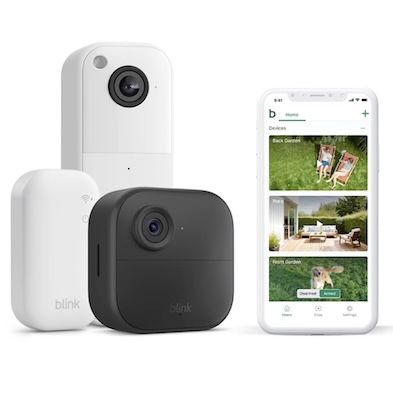 📷 Blink Kamera Outdoor 4 + Videotürklingel + Sync-Modul für 39,99€ (statt 107€)