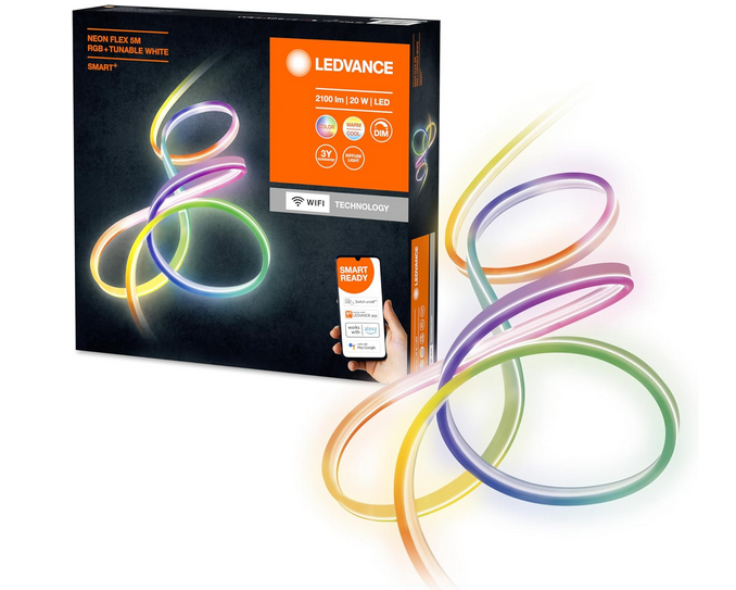 LEDVANCE SMART+ NEON FLEX Multicolor Wifi 5m Stripe für 16,99€ (statt 36€)