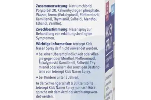 🤧 3x tetesept Kids Nasenspray (ab 3 Jahren) für 6,90€ (statt 15€)   Joybuy Neukunden