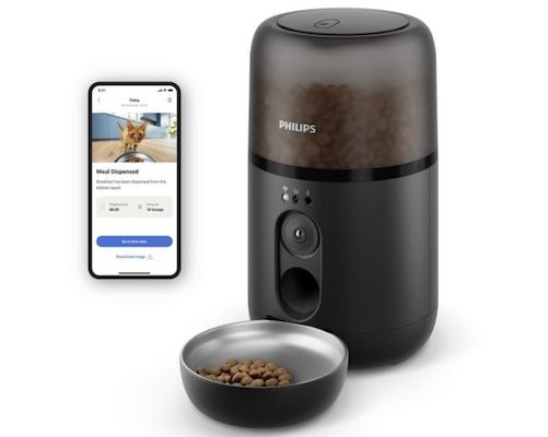 🐶 Philips Pet Series intelligenter Futterautomat mit Kamera für 39,99€ (statt 80€)
