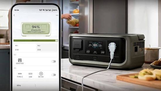 ⚡️ ALLPOWERS VOLIX P300 LiFePO4 Powerstation, 256 Wh / 300 W für 147,99€ (statt 178€)