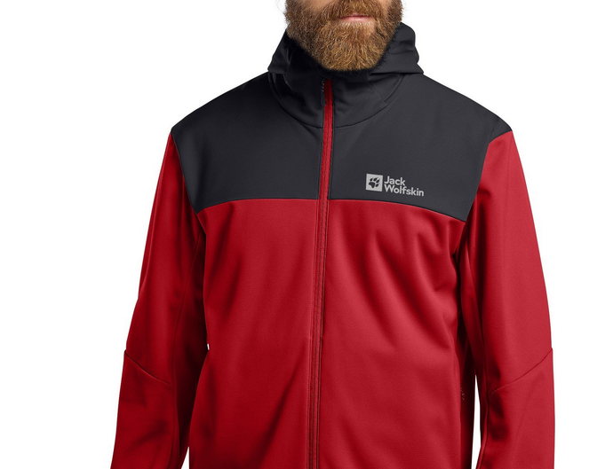 🥼  Jack Wolfskin Feldberg Herren Hoody Softshelljacke ab 63,99€ (statt 85€)