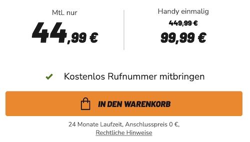 📱 Samsung Galaxy S26 Ultra (512GB) für 99,99€ + Vodafone Allnet 100GB 5G für 44,99€ mtl.