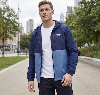 🌦️ Reebok Classic Herren Windbreaker für 24,94€ (statt 45€)
