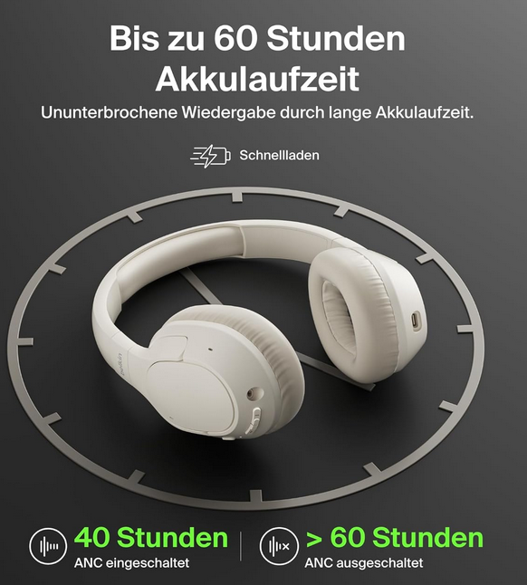 Belkin SoundForm Isolate Bluetooth Kopfhörer Noise Cancelling für 29,99€ (statt 53€)