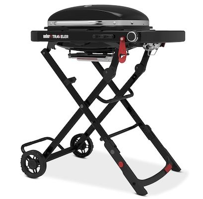 🔥 Weber Traveler Compact Black Gasgrill mit Klapp-Design für 294,58€ (statt 348€)