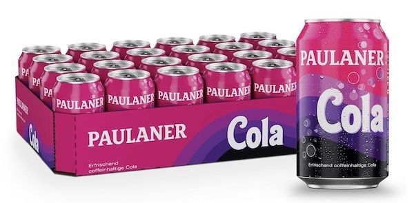 😳 Neuheit 🥤 24x Paulaner Cola, 0,33l ab 18,99€ (statt 21€)
