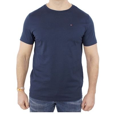 👕 Tommy Hilfiger Organic Cotton T-Shirt in Navi ab 17€ (statt 30€) – S, M, L
