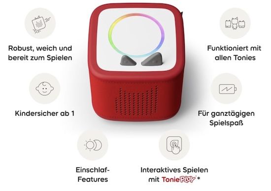 🎶 tonies Toniebox 2 inkl. Spidey und Seine Super Freunde für 104,54€ (statt 120€)