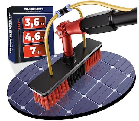 🧹 BoomDing Teleskop Waschbürste (4,6 m) mit Wasseranschluss für 59,73€ (statt 80€)