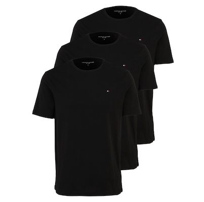 👕 3er Pack Tommy Hilfiger Signature Crew Neck T Shirts ab 23,85€ (statt 42€)