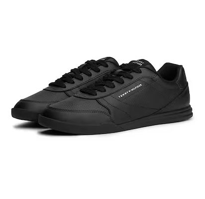 👟 Tommy Hilfiger Herren Lopro Cup Leder-Sneaker in Schwarz ab 50,91€ (statt 81€)