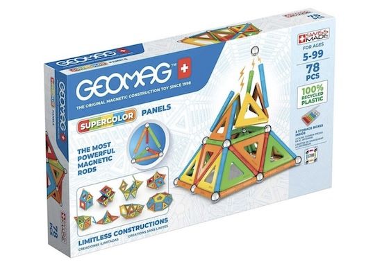 🧲 78er Set Geomag Supercolor magnetische Bausteine für 20,47€ (statt 30€)