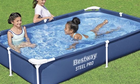 💦 Bestway Steel Pro Pool (221 x 150 x 43 cm) für 47,99€ (statt 63€)