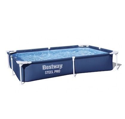💦 Bestway Steel Pro Pool (221 x 150 x 43 cm) für 47,99€ (statt 63€)