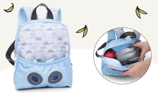 🎒 NICI Kinderrucksack mit Kuscheltier Panda für 16,64€ (statt 23€)