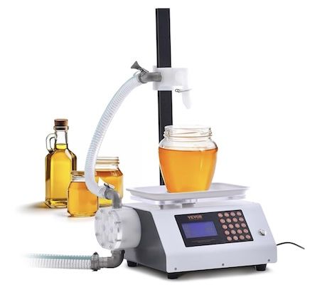 🍯 SucceBuy SYC-5-X-V1 Flüssigkeitsabfüllmaschine (lebensmittelecht) für 200,99€ (statt 282€)