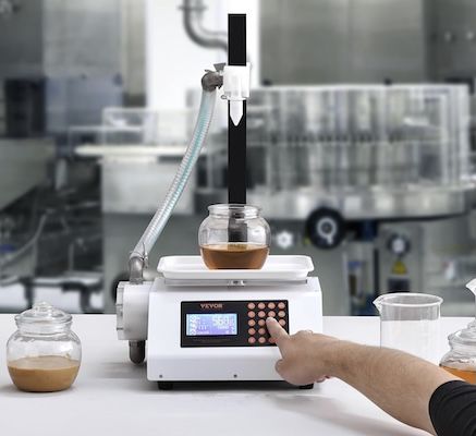 🍯 SucceBuy SYC 5 X V1 Flüssigkeitsabfüllmaschine (lebensmittelecht) für 200,99€ (statt 282€)