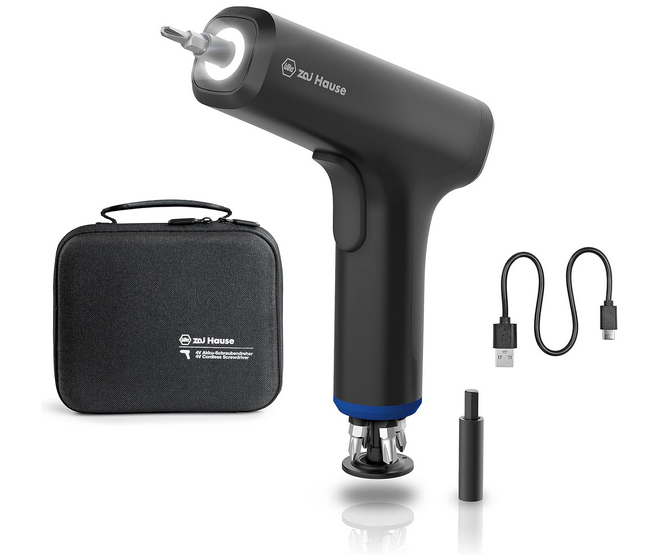 Wiha Zai Hause DHT0002 – 4V USB Akkuschrauber Set mit Bits für 9,99€ (statt 33€)
