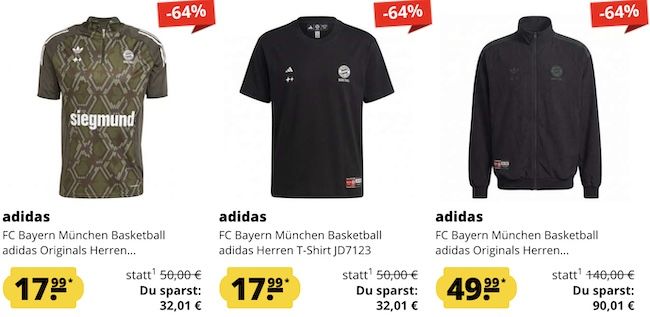 🏀 FC Bayern München Basketball Sale + 5€ Gutschein ab 60€ + keine VSK ab 60€