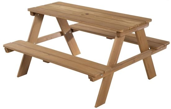 👧 Roba Picknick für 4 Sitzgruppe aus wetterfestem Massivholz ab 34,99€ (statt 49€)
