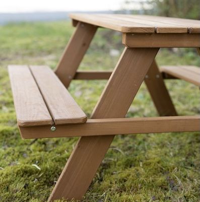 👧 Roba Picknick für 4 Sitzgruppe aus wetterfestem Massivholz ab 34,99€ (statt 49€)