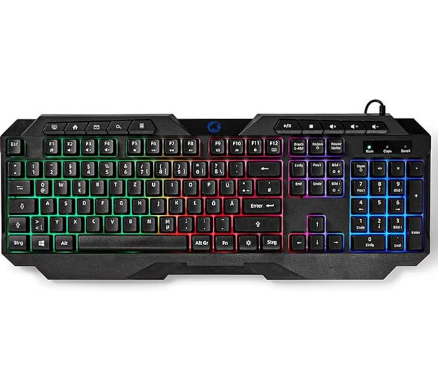 Nedis GKBD110BKDE „Gaming“ USB Tastatur für nur 7,77€ (statt neu 23€)