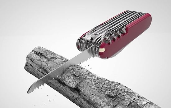 🇨🇭 Victorinox Forester Schweizer Taschenmesser mit 12 Funktionen für 37,25€ (statt 44€)