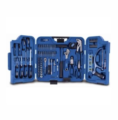 🪛 Scheppach TB99 Werkzeugkoffer mit 90 Teile, klappbar für 29,99€ (statt 50€)