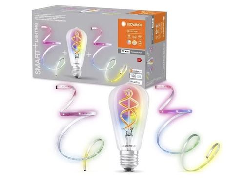 💡 LEDVANCE dimmbare WiFi Edison Filament-Lampe + 3m-RGB-Lichtband für 11,69€ (statt 24€) 💡 LEDVANCE dimmbare WiFi Edison Filament Lampe + 3m RGB Lichtband für 11,69€ (statt 24€)