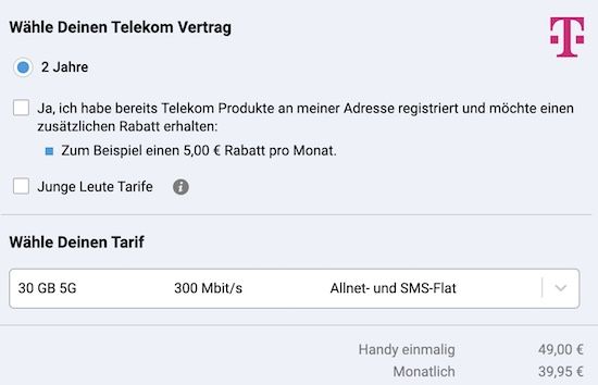 🔥 Samsung Galaxy S26 (512GB) nur 3,95€ + 30GB Telekom MagentaMobil S 39,95€ mtl. + 240€ Cashback 🔥 Samsung Galaxy S26 (512GB) nur 3,95€ + 30GB Telekom MagentaMobil S 39,95€ mtl. + 240€ Cashback