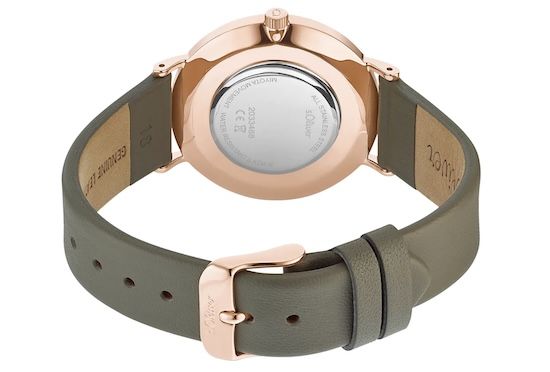 ⌚️ s.Oliver Damen Quarzuhr (Analog) mit Lederarmband für 59,40€ (statt 79€)